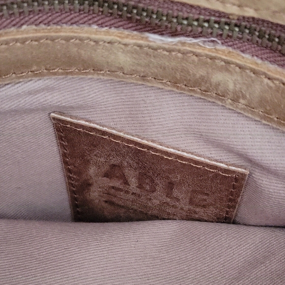 ABLE Leather Shoulder Hobo Bag - Picture 8 of 9